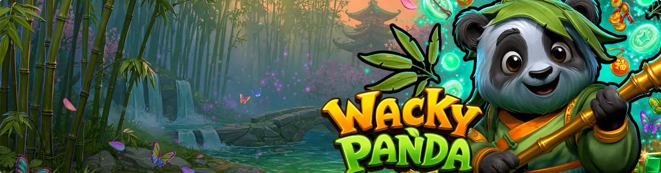 Wacky panda slot Banner 1